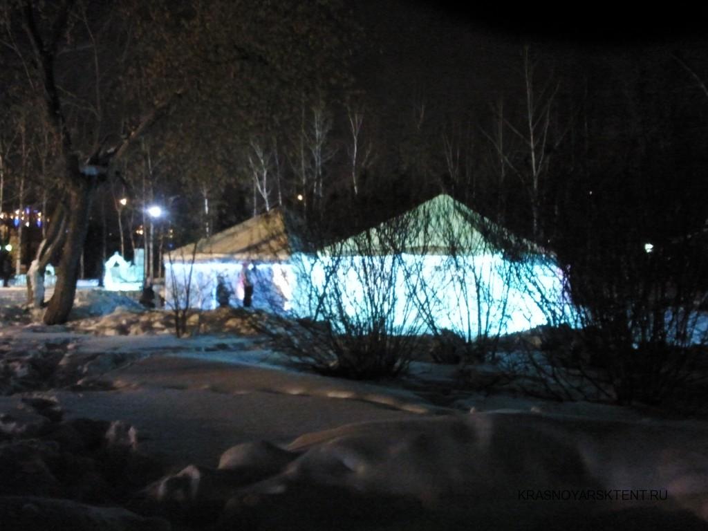 Изготовление шатров-павильонов для зимнего городка