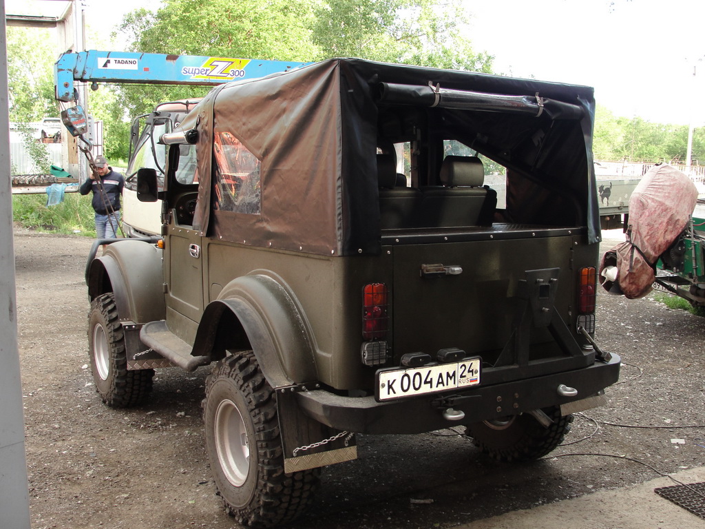Тент для автомобиля ГАЗ-69